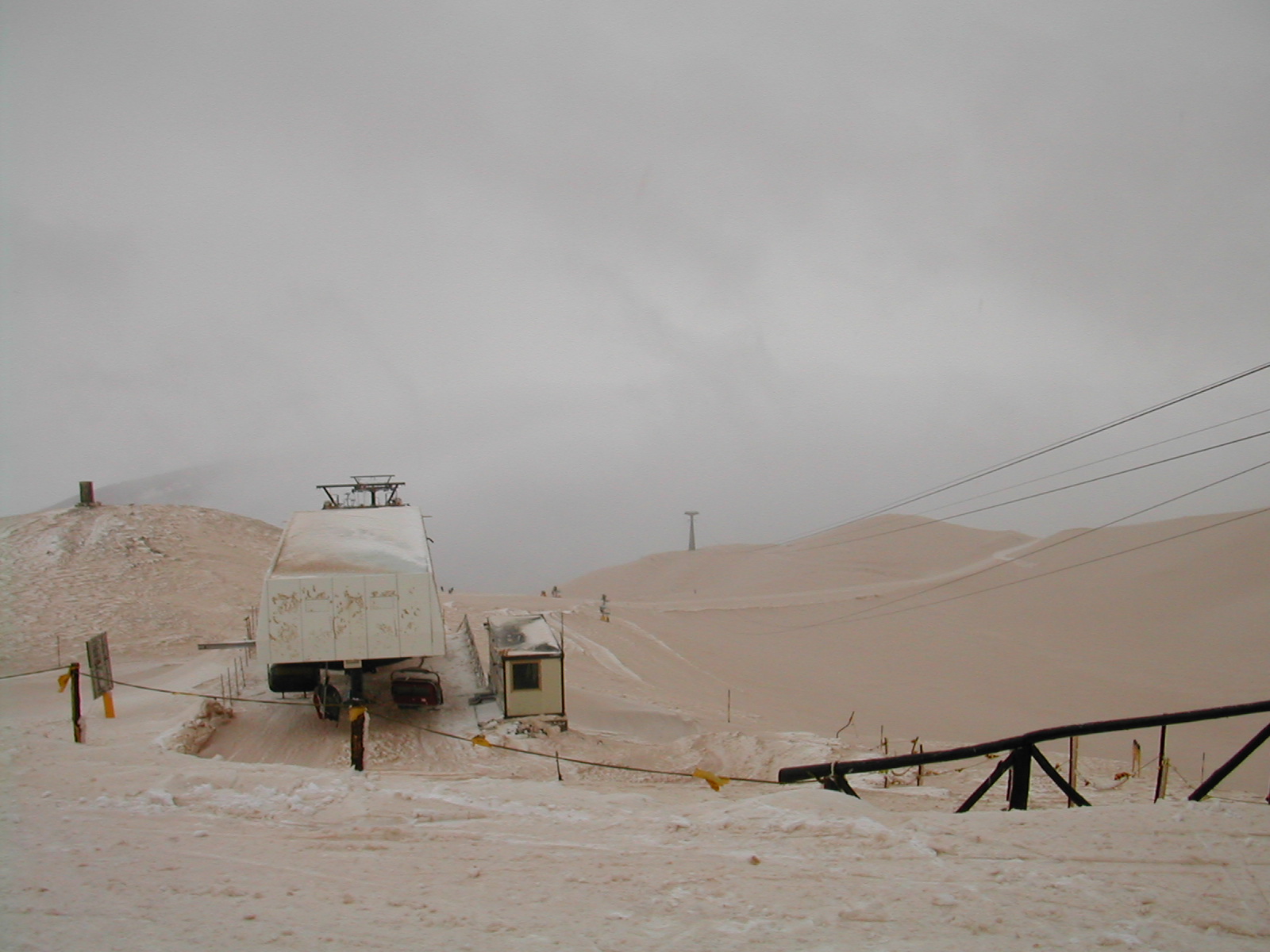 sestola con la neve rossa